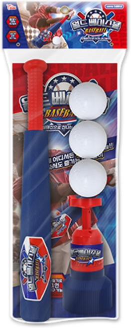 월드베이브스볼 야구놀이세트 스포츠놀이, 3개