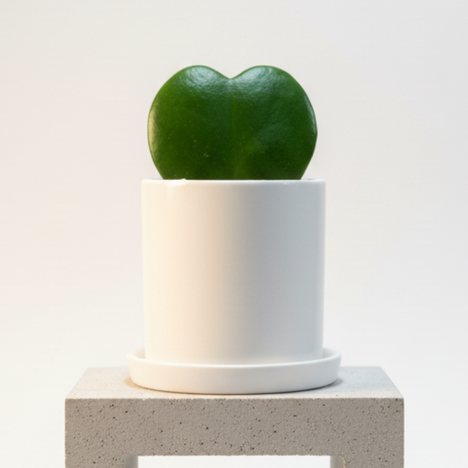 앙플랜트 스위트 하트 호야 다육이 화분, 마사토, 1개