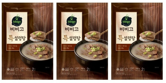 비비고 특설렁탕 700g, 3개