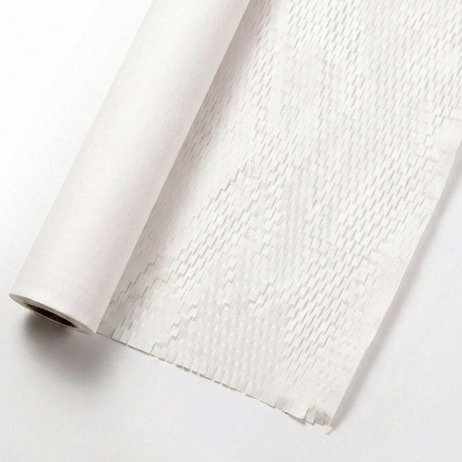 링비츠 종이 완충재 벌집형 크라프트 포장지 친환경 포장완충제 80M, 1개, 화이트(30cm)