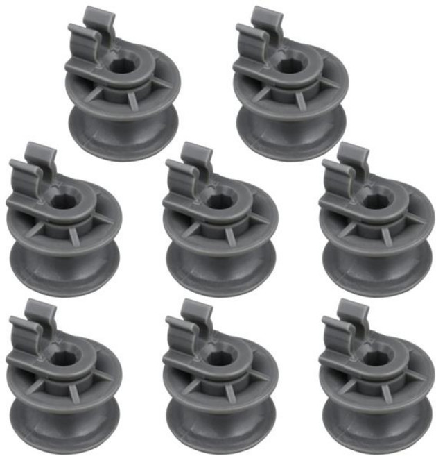 LG용 식기 세척기 상부 랙 휠 디스크 랙 롤러 및 액슬 어셈블리 교체 액세서리 4581DD3002A 8 개, 한개옵션1