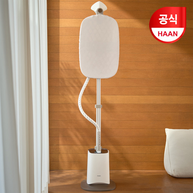 한경희 스탠드 스팀다리미 HESI-D1810B2(1.8L 스팀조절 다림판 조절), 화이트, HESI-D1810B2