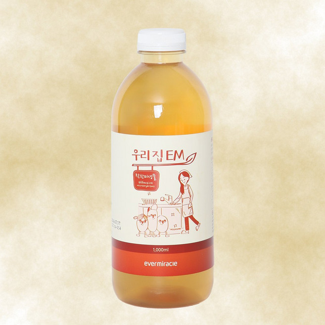 [힐링라이프] 우리집EM 1리터 / 맑은이엠 이엠 발효액 용액, 1L, 1개