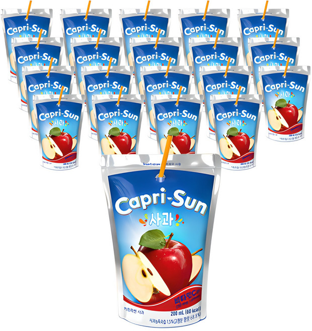 카프리썬 사과, 200ml, 20개