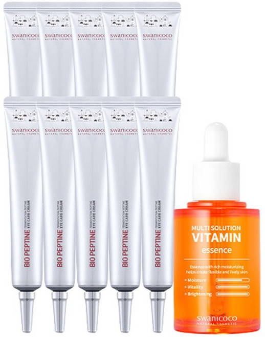 스와니코코 펩타이드 아이크림 20ml10개 + 멀티 비타민에센스 30ml, 10개, 20ml