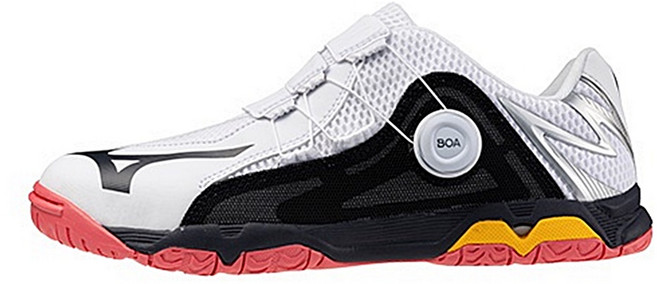 미즈노 웨이브메달 보아 (화이트바리톤 블루칼립소 코랄)