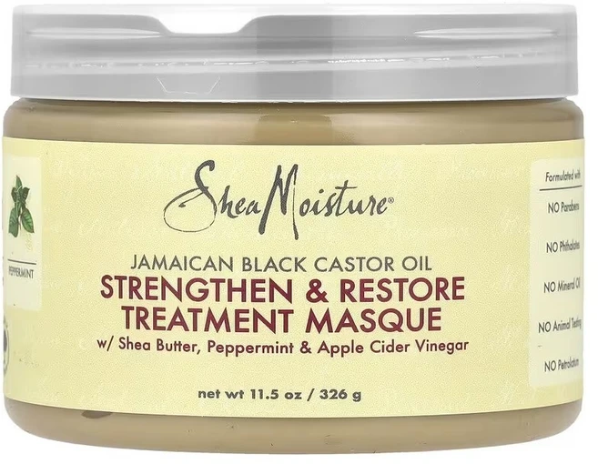 Shea Moisture 스트렝슨 & 그로우 & 리스토어 트리트먼트 마스크, 1개 - 쿠팡