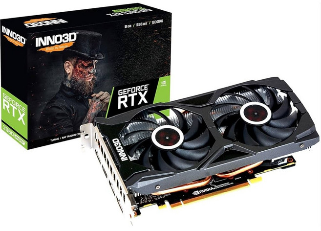 INNO3D 지포스 RTX 2060 SUPER OC D6 8GB 중고 제품