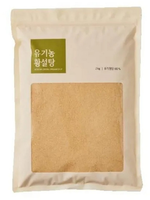 올가홀푸드 황설탕, 1개, 2kg