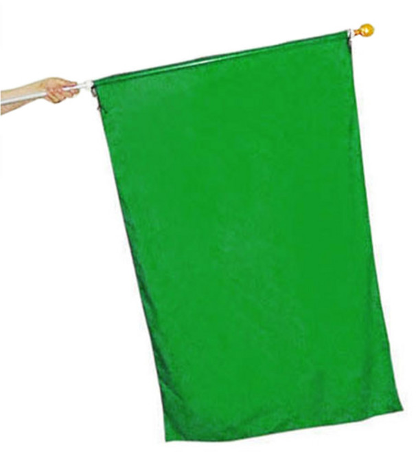 파티로 대형 응원깃발 대 운동회 응원기 그림그리는 깃발, 초록색(대/90x130cm)+알루미늄깃대