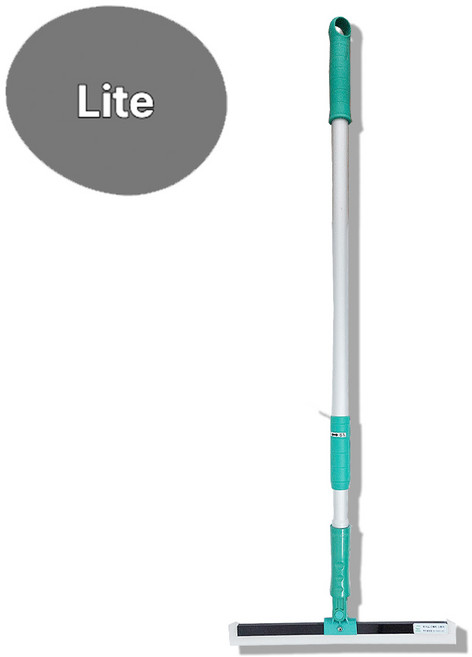 라이노 다목적 스퀴지세트 라이트 표준형 34cm 스퀴지 자루 세트 욕실 물기제거 거울 유리창 청소, 1개