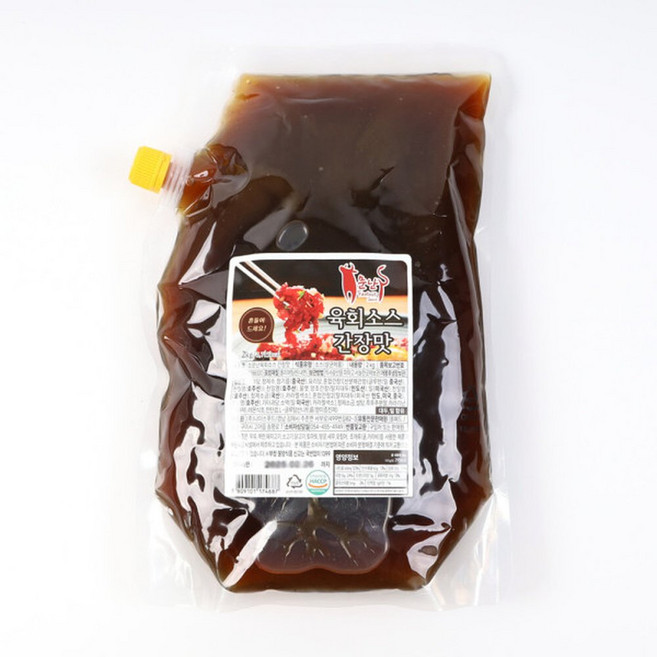올패드 소문난 육회소스 간장맛 2kg, 1개
