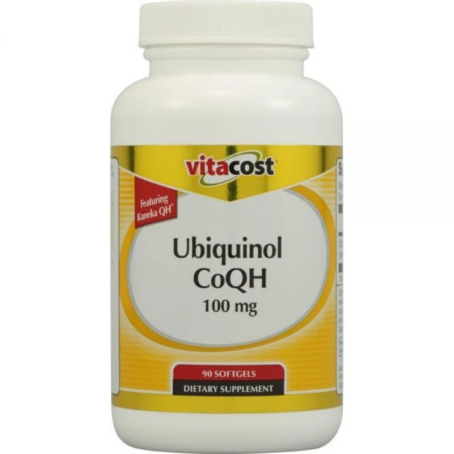 Vitacost Ubiquinol CoQH Featuring Kaneka QH - 100 mg - 90 Softgels, Vitacost Ubiquinol CoQH Featur, 1개 - 쿠팡