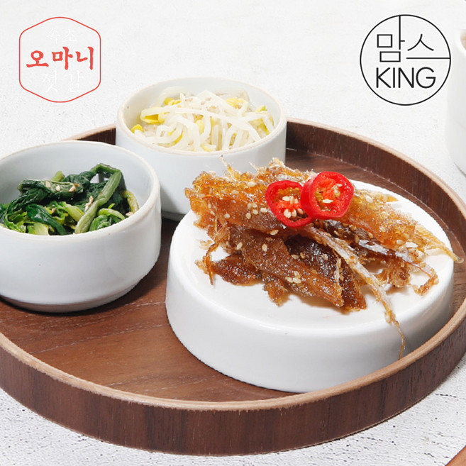 [맘스킹]속초오마니젓갈 달콤황태무침 350g, 1개