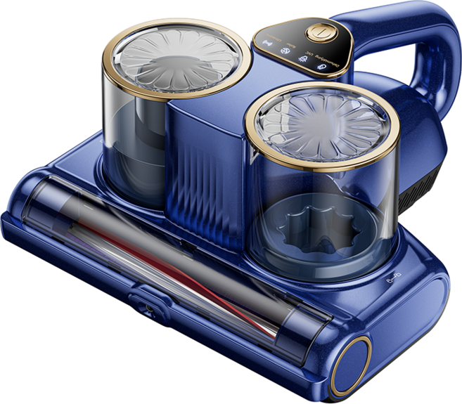 침구청소기 진드기 제거기 고온살균 UV살균 매트리스청소기 진드기 침대청소기, 블루