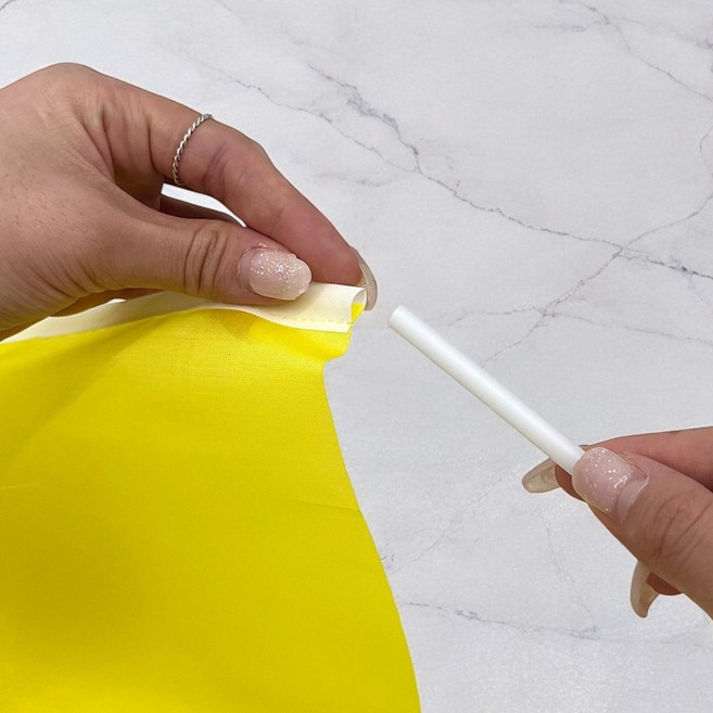 체육대회 운동회 행사 가이드 응원깃발 옐로우, 1개