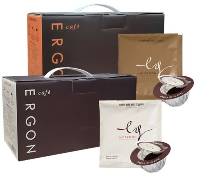 [카페에르곤]20개입 간편한 정통 핸드 드립백커피 3type, 10개입 지중해오후2시+10개입 판타지아, 300g