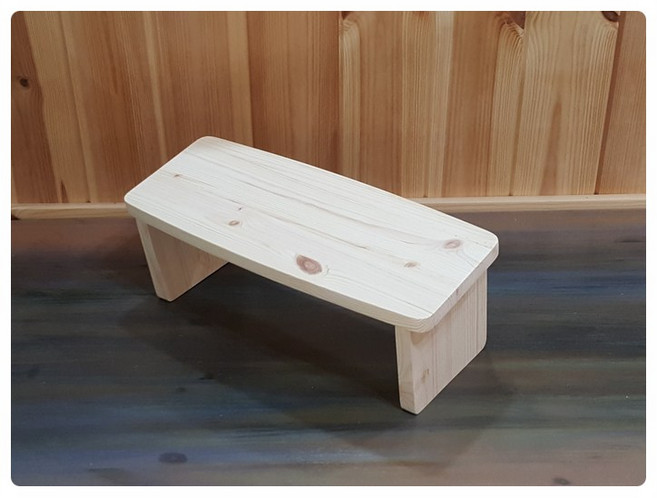 기도의자 ( 고정식 ) 높이3종류 성당 교회 원목기도의자 나무에끌리다, 고정식 ( 낮은형 ), 1개