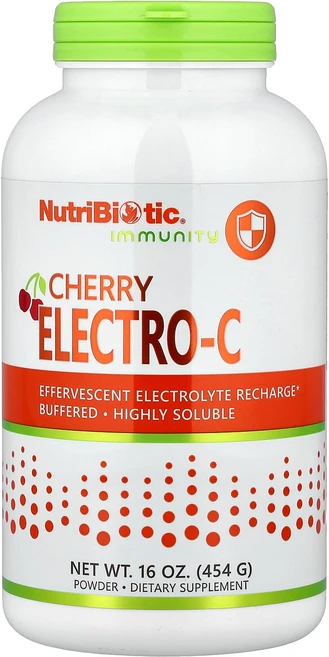 뉴트리바이오틱 이뮤니티 체리 Electro-C 454g (16oz), 453 g, 453g, 1개 - 쿠팡