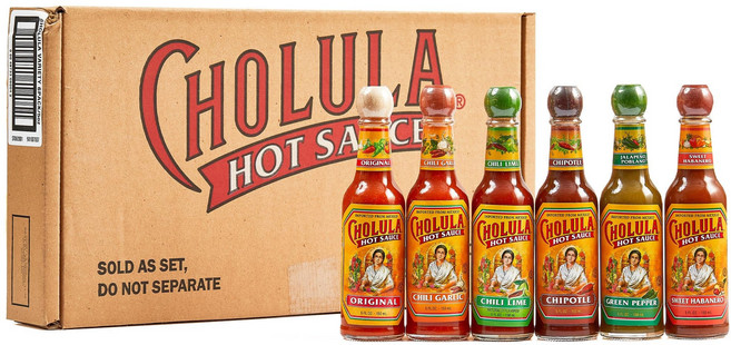 촐룰라 핫소스 버라이어티 팩 멕시코 산 계란 피자 멕 촐룰라 핫소스 버라이어티 팩 멕시코 산 계란 피자 멕시코 요리 등을 위한 6가지 148mL 시그니처 촐룰라 핫소, 1개