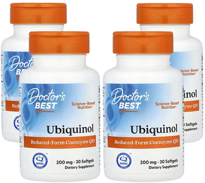 닥터스베스트 카네카 Q+를 함유한 유비퀴놀 200 mg 30 소프트젤, 30정, 4개