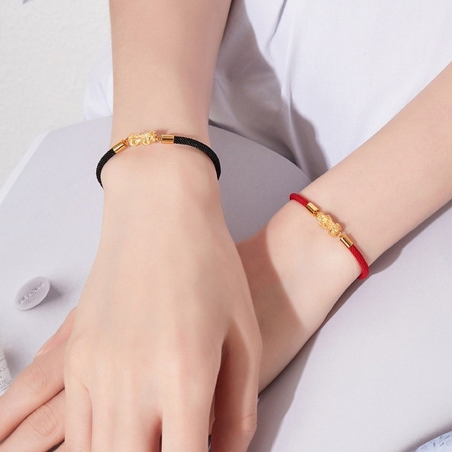 순금 비휴 팔찌 24k 재물 소원팔찌 남자 여자 액막이 건강 부모님 선물 금전 사업