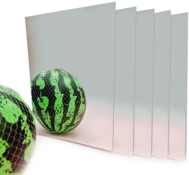 안전거울지 비접착 A4 5장/종이거울/거울시트지/거울필름지, 5매