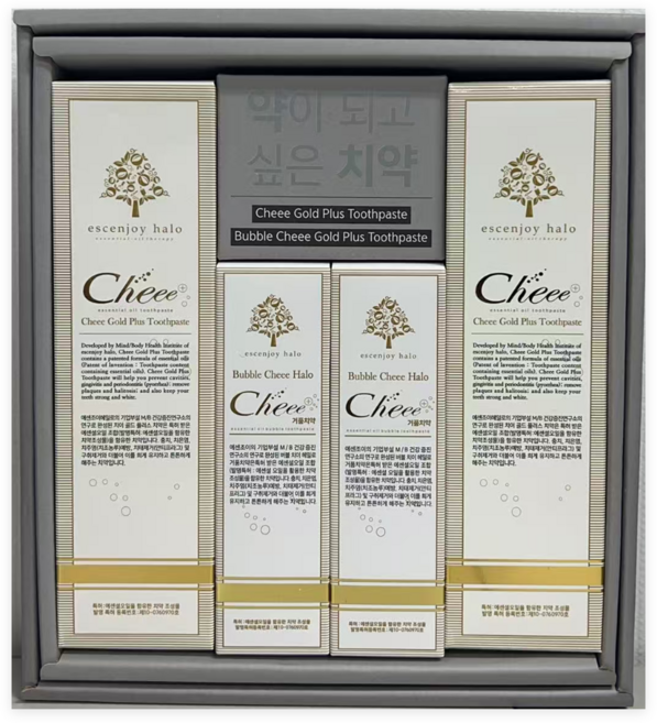 버블 치이 헤일로(버블+치약)선물세트, 1개, 360ml