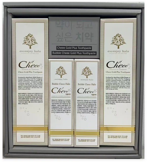 버블 치이 헤일로(버블+치약)선물세트, 1개, 360ml - 쿠팡