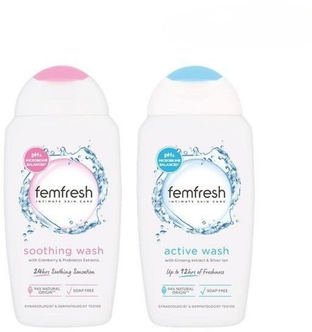 펨프레쉬 여성청결제 수딩워시 250ml+액티브워시 250ml, 펨프레쉬 여성청결제 수딩워시 250ml+액티브워시 25, 1개