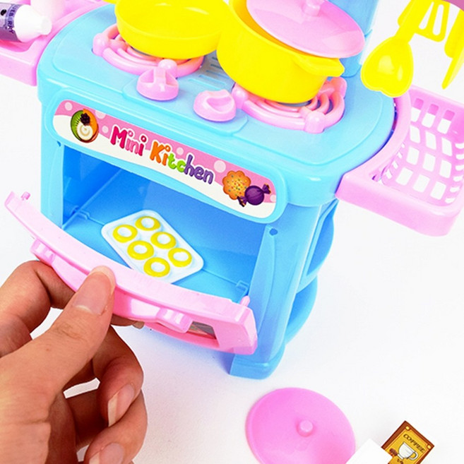 주방놀이 장난감 요리놀이세트 싱크대 역할놀이, 1세트, 혼합