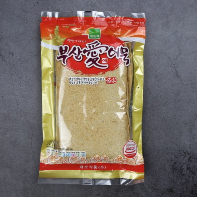 [대보어묵] 부산어묵Special 특천 사각오뎅 김밥 떡볶이, 500g, 1개