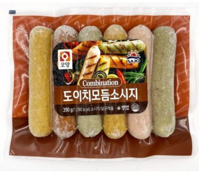 오양 도이치모듬소시지 390g 10개