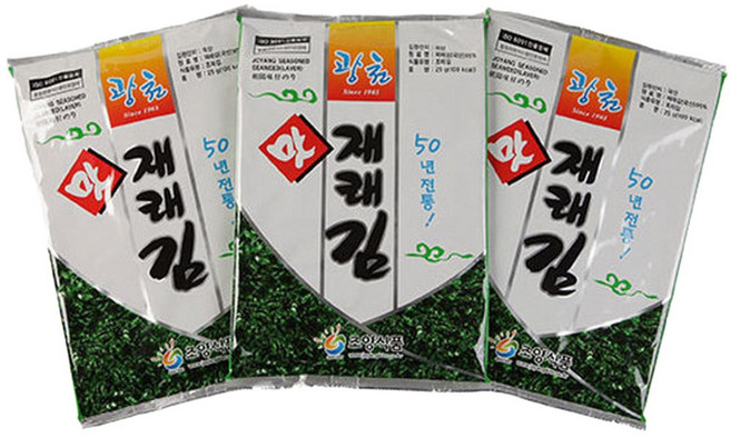 재래전장김30봉지/광천조양맛김, 30개