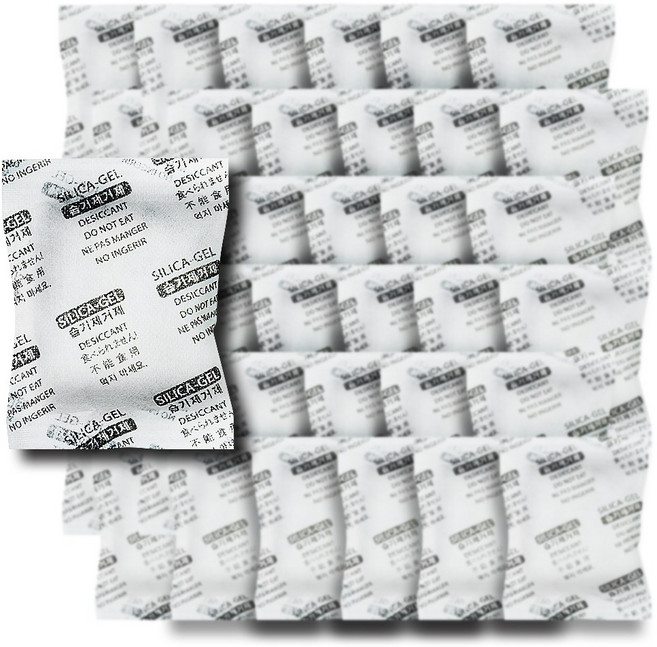 공장직영 [부직포] 실리카겔 습기제거제 실리카겔 방부제 재사용 식품용 가정용 산업용, 20g, 1000개