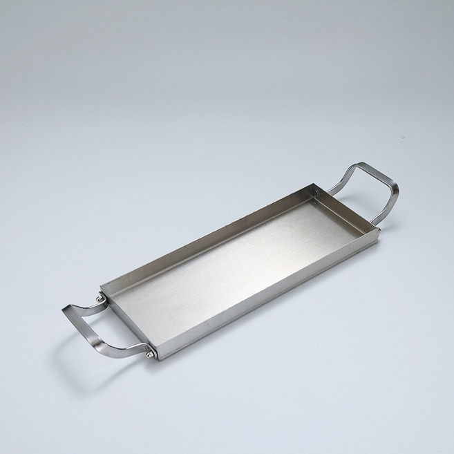 갈치조림판 통갈치 초대형 조림판 식당용 해물 철판, 은색 대형