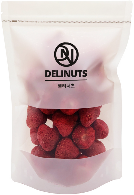 델리너츠 동결건조 딸기 과일칩 야채칩, 1개, 120g