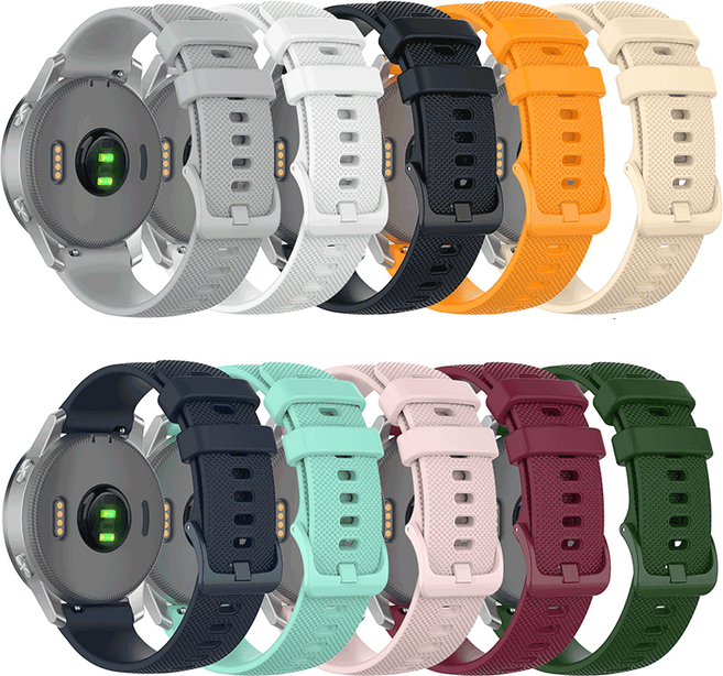 가민워치 호환 스트랩 시계줄 퀵릴리스 20mm 포러너55 165 245 베뉴, 10 스카이블루