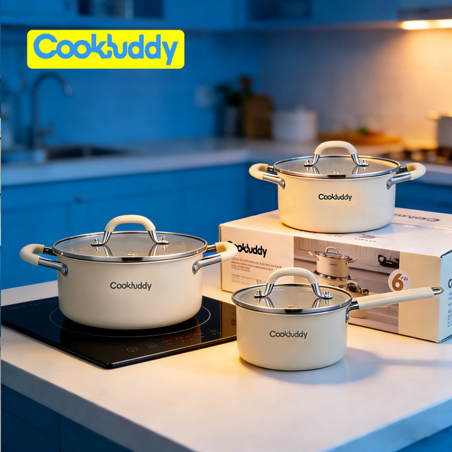냄비 추천 TOP10 — CookBuddy 304 스텐 6종 인덕션 냄비 세트,