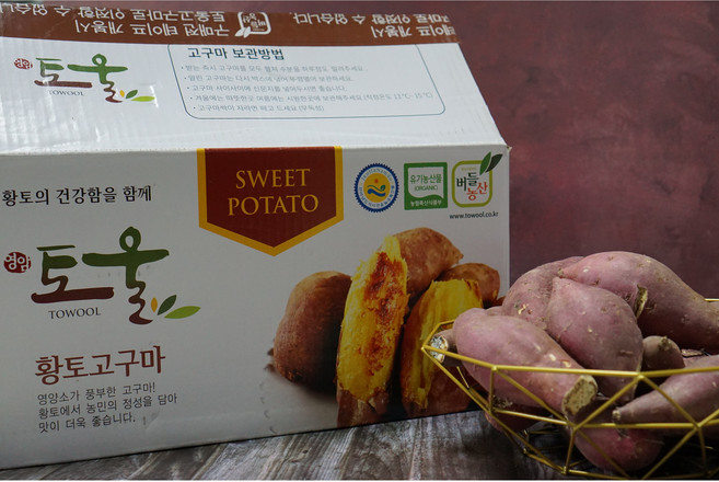 [무농약] 영암 토울고구마, 1박스, 토울 소소(한입) 10kg