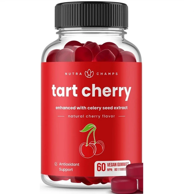 수면건강 식물성 멜라토닌 고효능 타트체리 1500mg 셀러리씨 추출물 60구미 1통 캐나다내수용, 1개, 60정 - 쿠팡