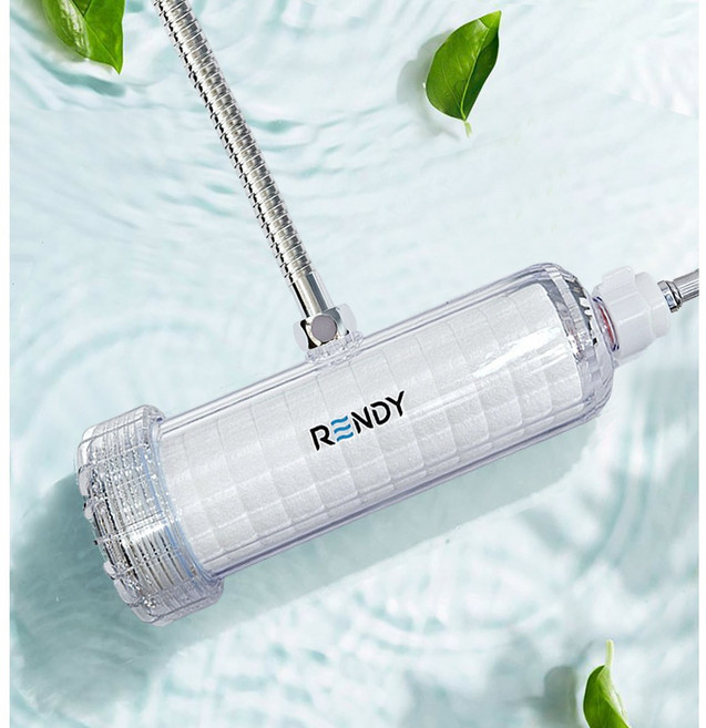 랜디 싱크대 주방 거위목 폭포 수전 하부 필터, 리필필터(3개) 1세트, 1개