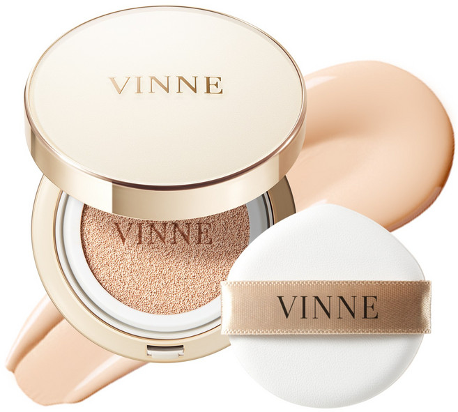 빈느 프레스티지 글로우 스킨핏 쿠션 15g, 1개, 21호 라이트베이지