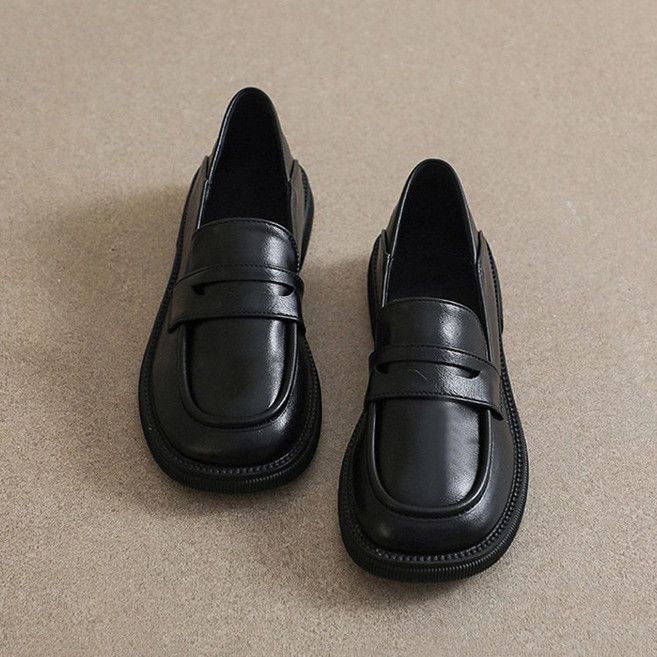 JLVJ 여성 구두 발편한 단화 초경량 플랫 여성 로퍼