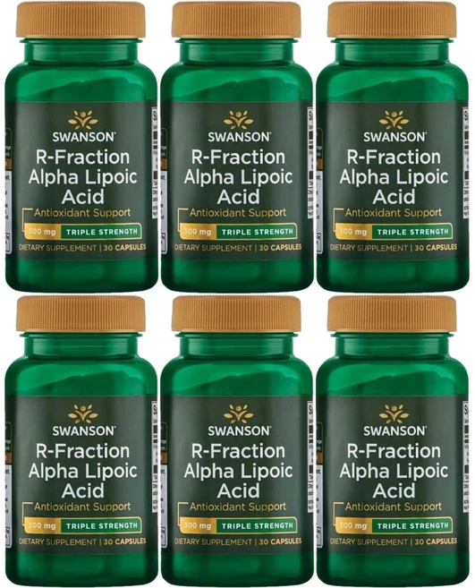 스완슨 R-Fraction 알파 리포산 300mg, 30정, 6팩, 30정 - 쿠팡