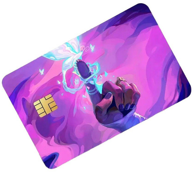 발로란트 요원 캐릭터 카드 스티커 교통카드 체크카드 신용카드 티머니 기후동행, 일반 (big chip), 7