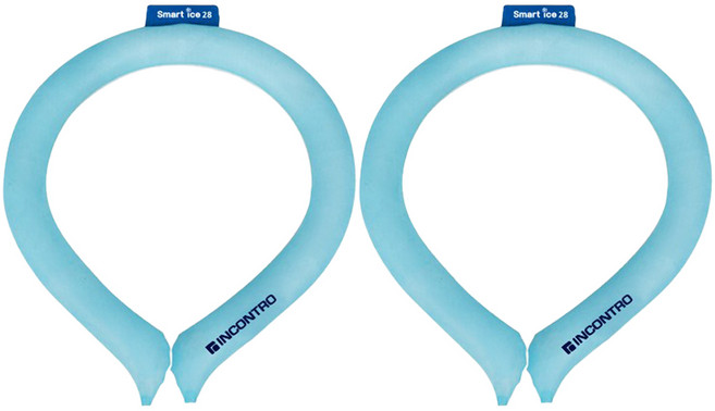 인콘트로 스마트 아이스 스포츠 넥밴드, 하늘, 2개