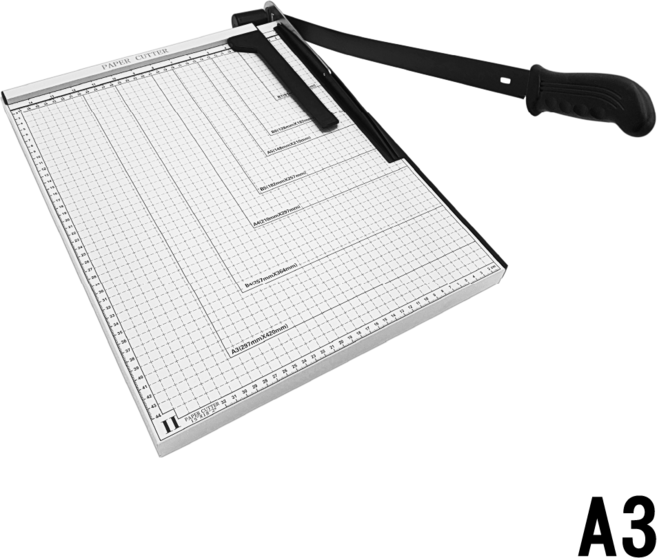 紙張裁切機 3.4kg 450x380mm, 白色裁紙機【附壓條】, A3