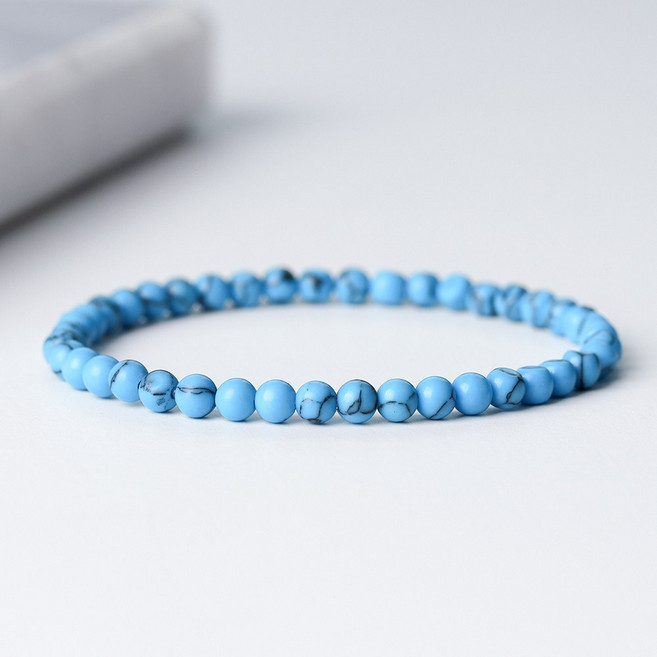 진주모아 성공과 행운의 터키석 팔찌 12월 탄생석