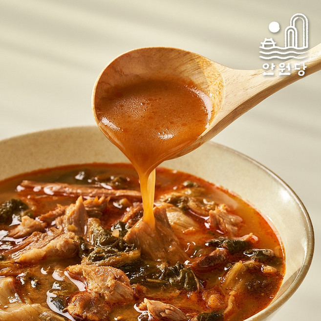 [안원당] 우거지 순살감자탕 750g, 3개